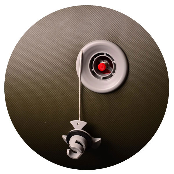 Bark B-280D надувная гребная трехместная лодка (реечный настил, передвижные сиденья) Барк Б-280Д