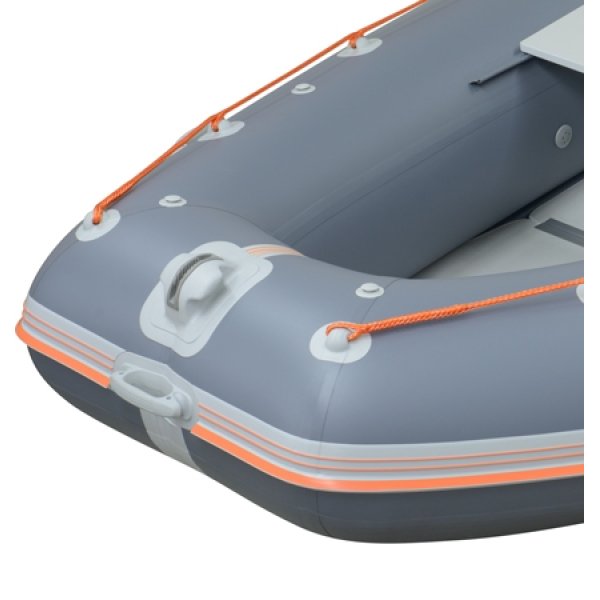 Kolibri KM-450DSL надувний моторний човен (алюмінієвий пайол) світло-сірий Колібрі КМ-450ДСЛ