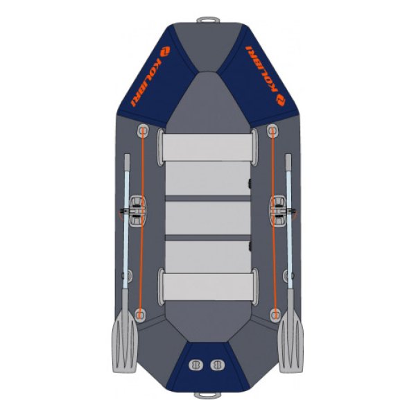 Kolibri K-250T надувний гребний човен зелений Колібрі К-250T