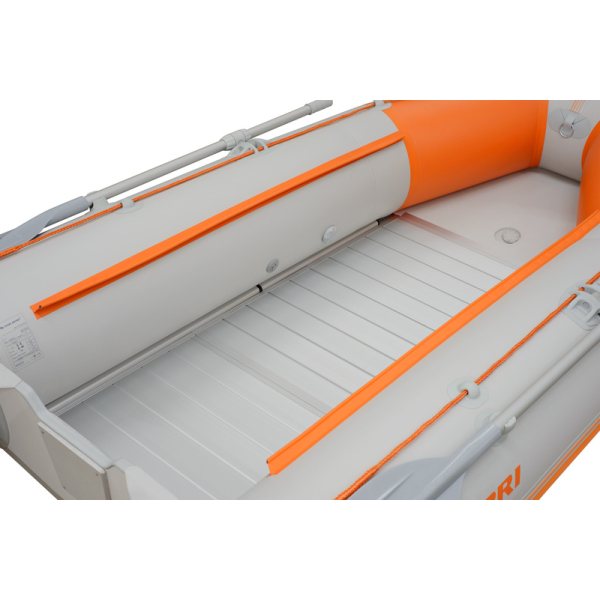 Kolibri KM-360D надувний моторний човен (алюмінієвий пайол) темно-сірий Колібрі КМ-360Д