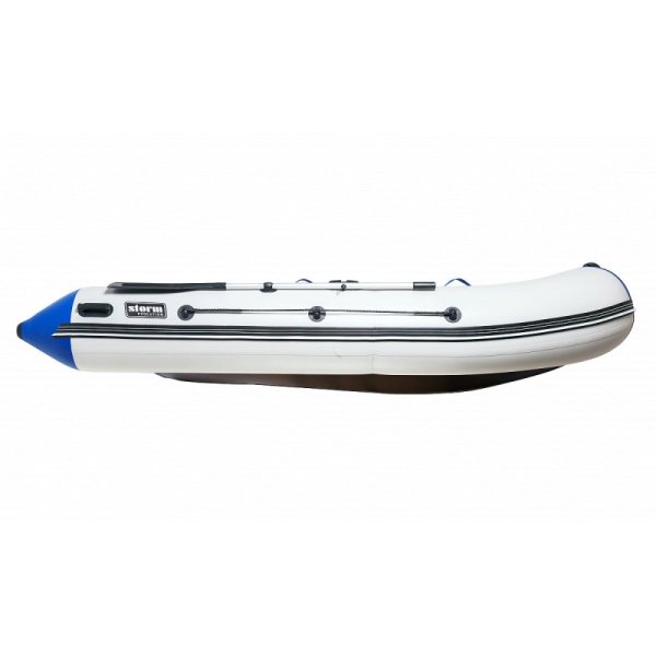 Aqua-Storm STK400 Evolution кільовий моторний моторний човен, фанерний пайол зі стрінгерами, пересувні сидіння Аква-Шторм СТК400 Еволюшн