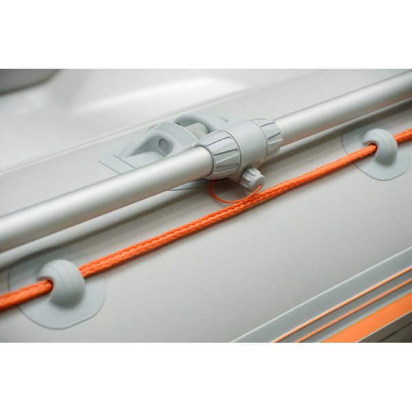 Kolibri KM-330DSL надувний моторний човен (алюмінієвий пайол) світло-сірий Колібрі КМ-330ДСЛ