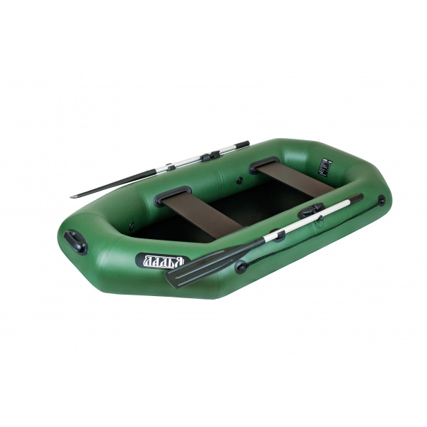 Ладья ЛТ-240ЕС надувний гребний човен слань-килимок, без транця, стаціонарне та пересувне сидіння
