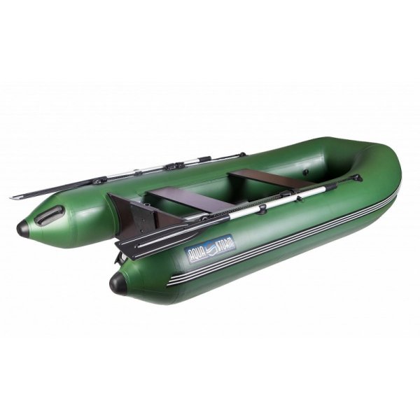 Aqua-Storm LU310 надувний кільовий моторний човен, фанерний пайол зі стрінгерами, пересувні сидіння Аква-Шторм ЛУ310