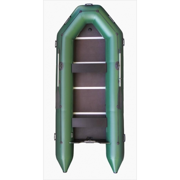 Aqua-Storm STK450 надувная килевая моторная лодка, фанерный пайол со стрингерами, передвижные сиденья Аквашторм СТК450