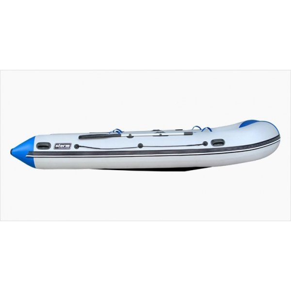 Aqua-Storm STK450 Evolution кільовий моторний моторний човен, фанерний пайол зі стрінгерами, пересувні сидіння Аква-Шторм СТК450 Еволюшн