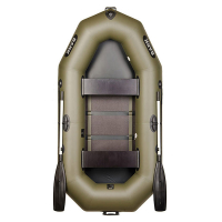 Bark B-240C надувний гребний двомісний човен (рейковий настил, стаціонарні сидіння) Барк Б-240C