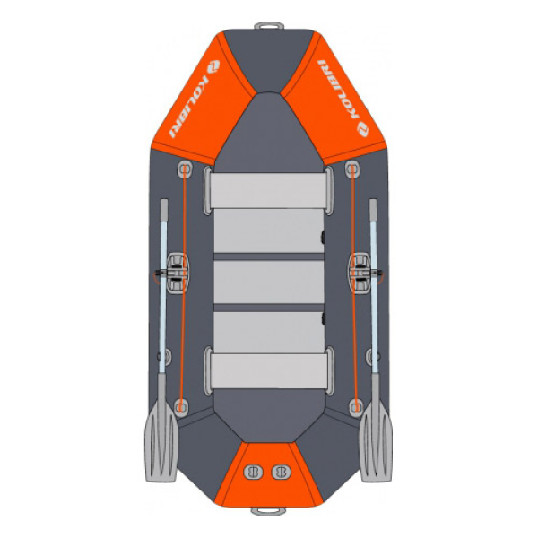 Kolibri K-300CT надувний гребний човен зелений Колібрі К-300CT