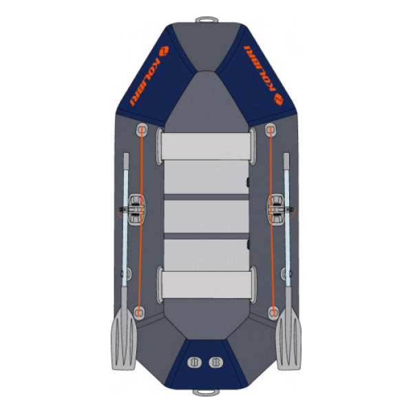 Kolibri K-300CT надувний гребний човен зелений Колібрі К-300CT