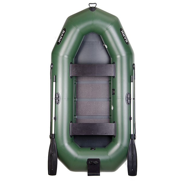 Bark B-270N надувная гребная двухместная лодка (реечный настил, стационарные сиденья, навесной транец) Барк Б-270Н