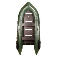 Bark BN-360S надувная моторная килевая лодка (фанерный пайол со стрингерами, передвижные сиденья, привальный брус) Барк БН-360С