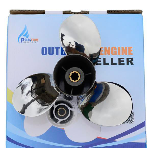 Гвинт Polaris Yamaha (9-1/4x10-J) 683-45943-00-EL нержавіюча сталь