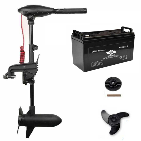 Електромотор Haswing Osapian (E) 30 Lbs + Haswing Gel 80 Ah