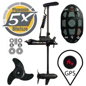 Човновий електромотор Haswing Cayman B GPS 80LBS чорний