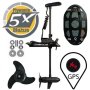 Човновий електромотор Haswing Cayman B GPS 80LBS чорний Човновий електромотор Haswing Cayman B GPS 80LBS чорний