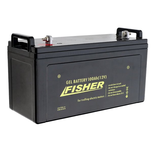 Човновий електромотор Fisher 65 акумулятор Gel 150Ah