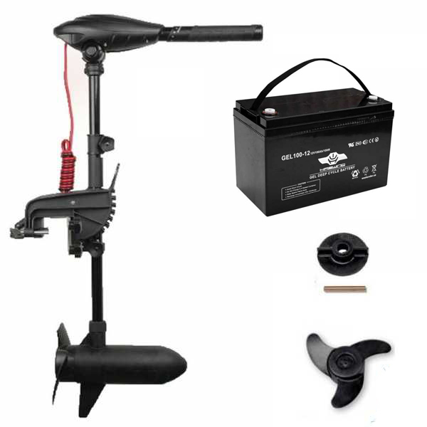 Електромотор Haswing Osapian (E) 40 Lbs + Haswing Gel 100 AH
