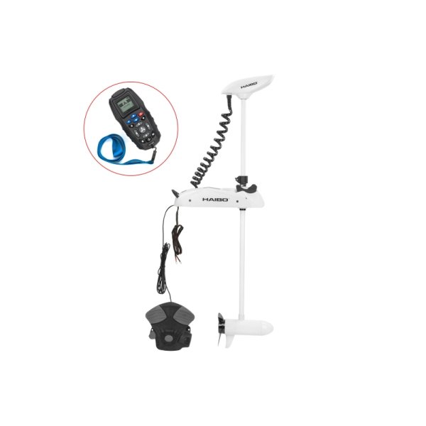 Лодочный электромотор с функцией якоря Haibo (Хайбо) IPenguin P65 GPS