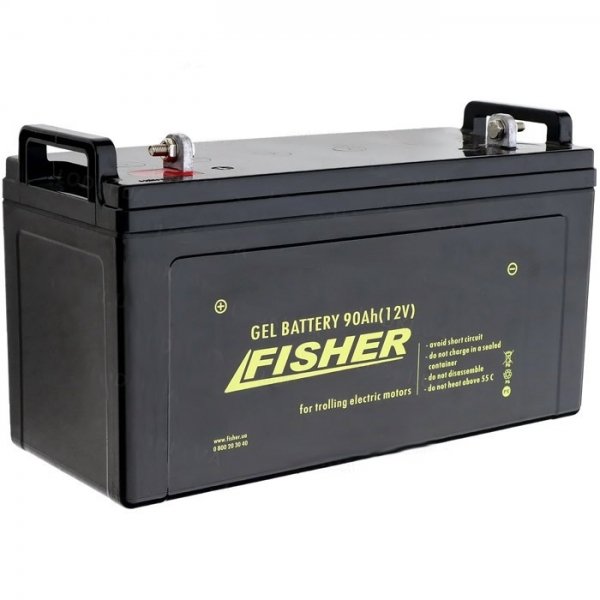 Човновий електромотор Fisher 32 акумулятор Gel 80Ah