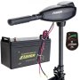Лодочный электромотор Fisher 55 аккумулятор Gel 150Ah