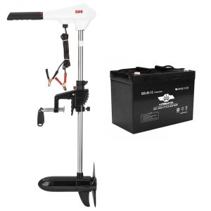 Електромотор Haibo ET34L + акумулятор Haswing 90Ah