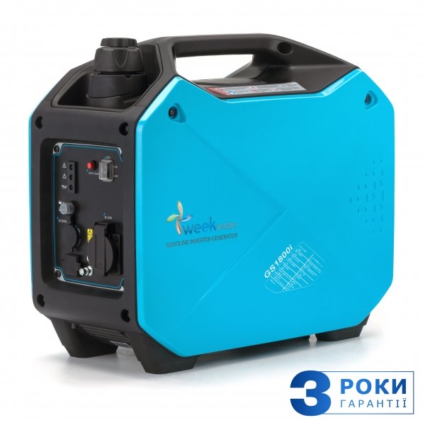 Інверторний генератор Weekender GS1800I 2-ге покоління
