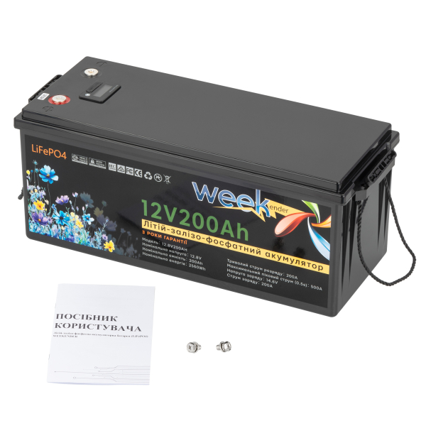 Аккумулятор Weekender LiFePO4 FT12200 12.8 V 200 Ah