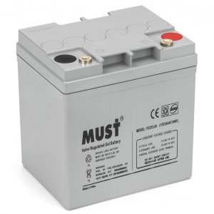 Аккумулятор гелевый Must 24Ah 12V