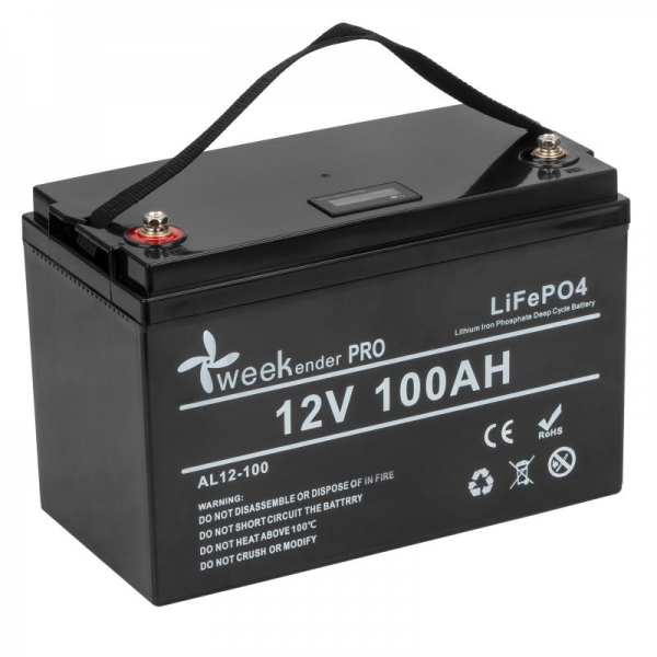 Літій-ферумний акумулятор Weekender Pro LiFePO4 12V100AH