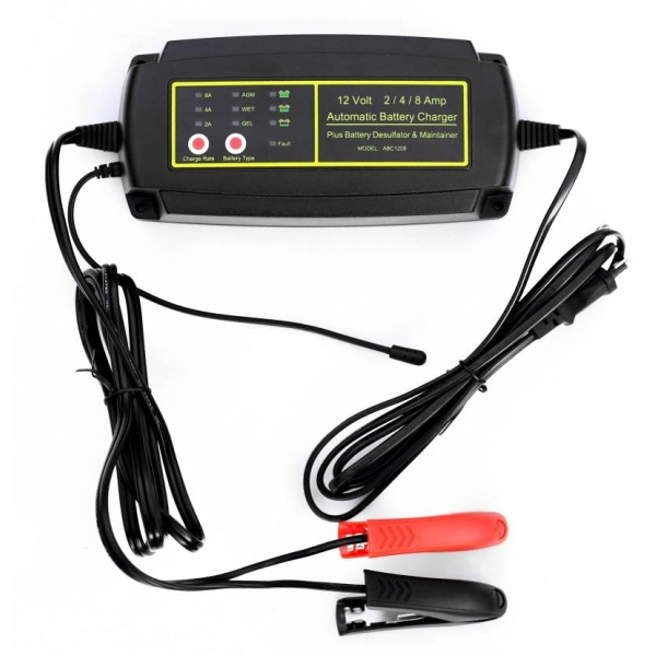 Импульсное зарядное устройство 12V 8A 1208
