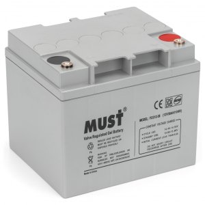 Аккумулятор гелевый Must 38Ah 12V