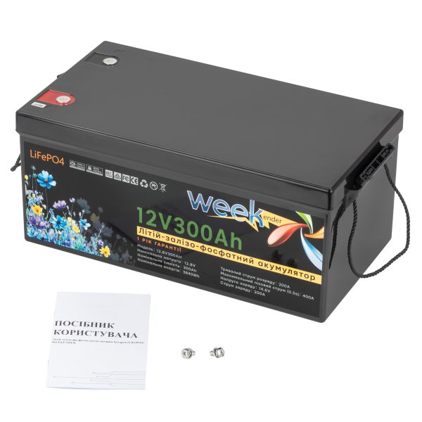 Акумулятор Weekender LiFePO4 FT12300 12.8 V 300 Аh