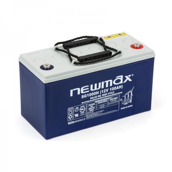 Акумулятор гелевий Newmax SG 100Ah Корея