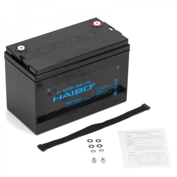 Акумулятор гелевий Haibo 100AH 12V