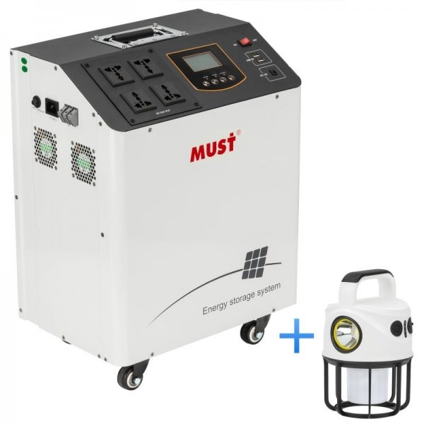 Зарядная станция Must HBP18-1012 1.1KW 1280WH LiFePO4 5000