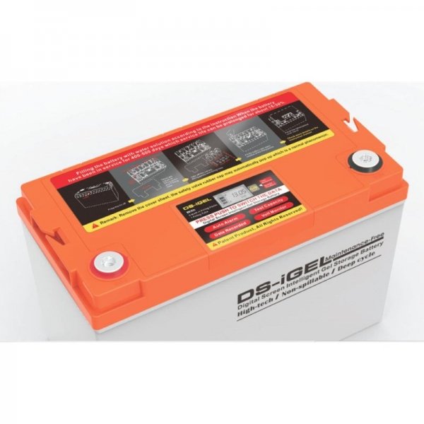 Аккумулятор гелевый Weekender DS 120Ah 12V с дисплеем
