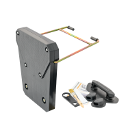 Транець навісний з кріпленням чорний