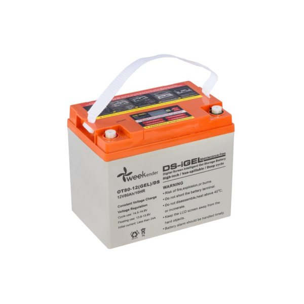 Аккумулятор гелевый Weekender DS 80Ah 12V с дисплеем