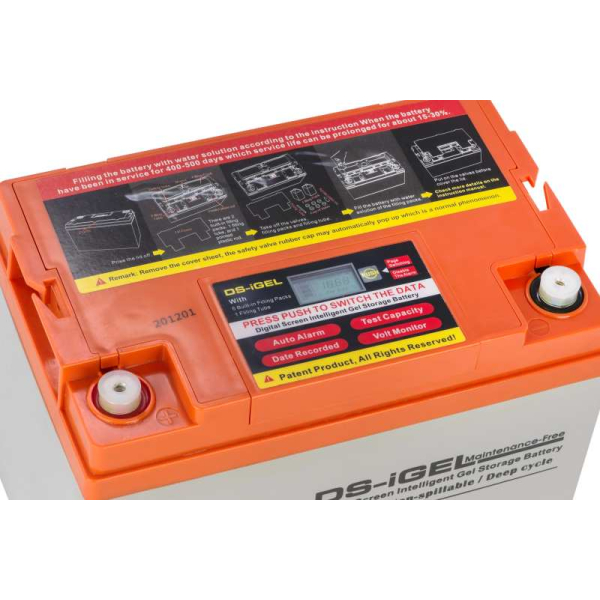 Аккумулятор гелевый Weekender DS 80Ah 12V с дисплеем