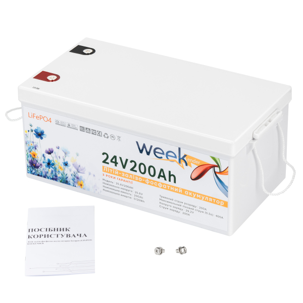 Акумулятор Weekender LiFePO4 FT24200 25.6 V 200 Ah
