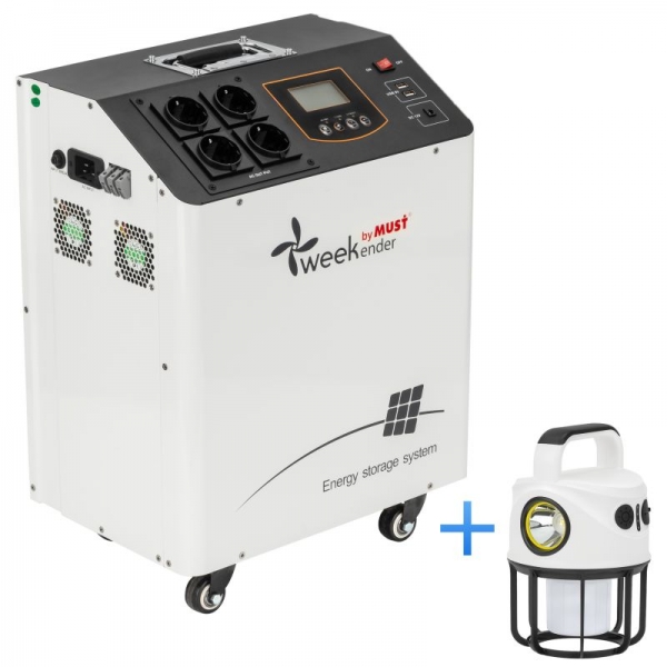 Зарядная станция Weekender by Must HBP18-2024 2KW 1920WH LiFePO4 5000