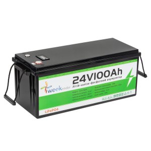 Літій ферумний акумулятор з дисплеєм Weekender LiFePO4 24 V