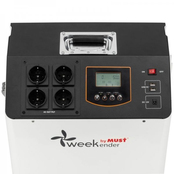 Зарядна станція Weekender by Must HBP18-2024 2KW 1920WH LiFePO4 5000