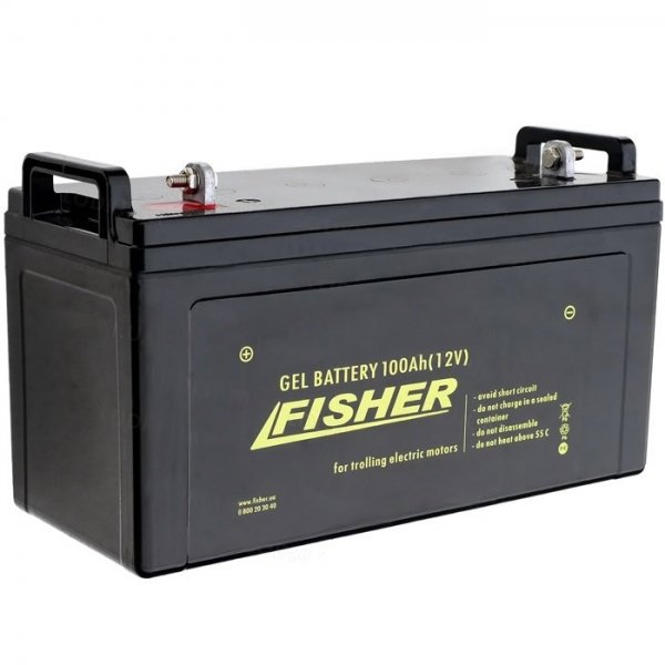 Гелевий акумулятор Fisher 100Ah