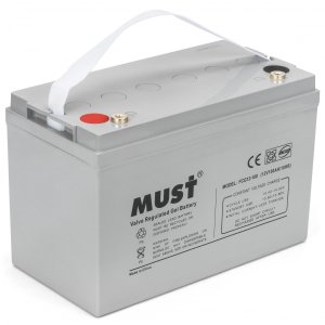 Аккумулятор гелевый Must 100Ah 12V