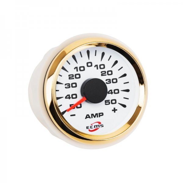 Амперметр ECMS HMA2-BG±80A белый