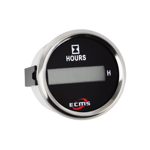 Счетчик моточасов ECMS PLH2-BS-HS чёрный