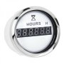 Цифровой счетчик моточасов I GAUGE 52мм (белый) LED Цифровой счетчик моточасов I GAUGE 52мм (белый) LED