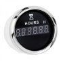 Цифровий лічильник мотогодин I GAUGE 52мм (чорний) LED Цифровий лічильник мотогодин I GAUGE 52мм (чорний) LED