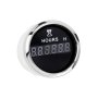 Цифровий лічильник мотогодин I GAUGE 52мм (чорний) LED Цифровий лічильник мотогодин I GAUGE 52мм (чорний) LED